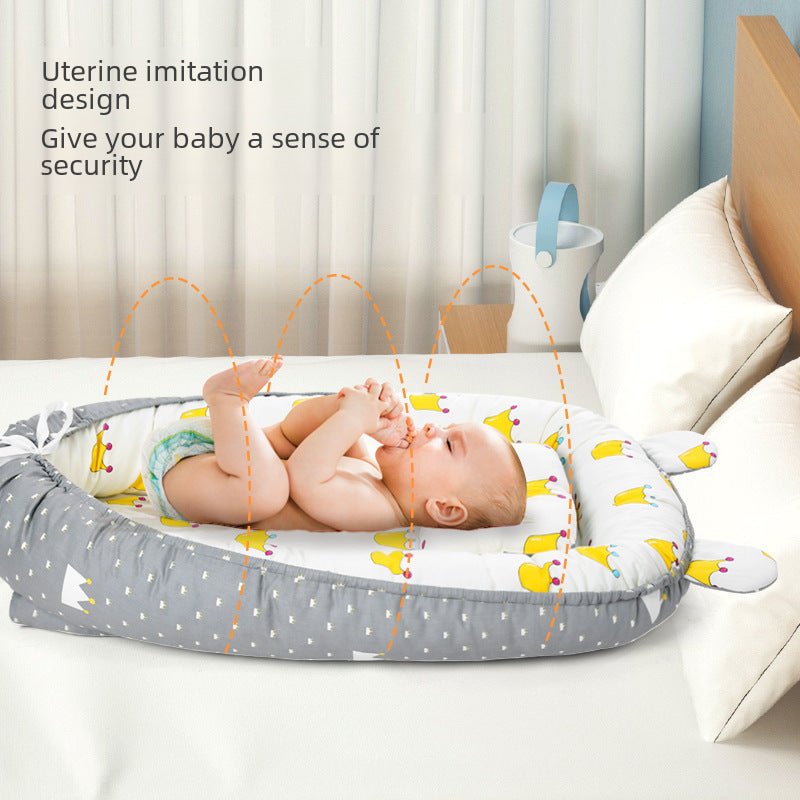 Baby Bed Bed Neonatal Bionic Sleeping Bed Safety Crib Baby's Anti-startling and Anti-pressure Sleeping Baby's Nest