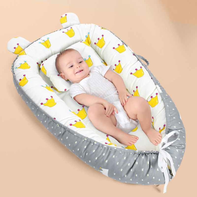 Baby Bed Bed Neonatal Bionic Sleeping Bed Safety Crib Baby's Anti-startling and Anti-pressure Sleeping Baby's Nest