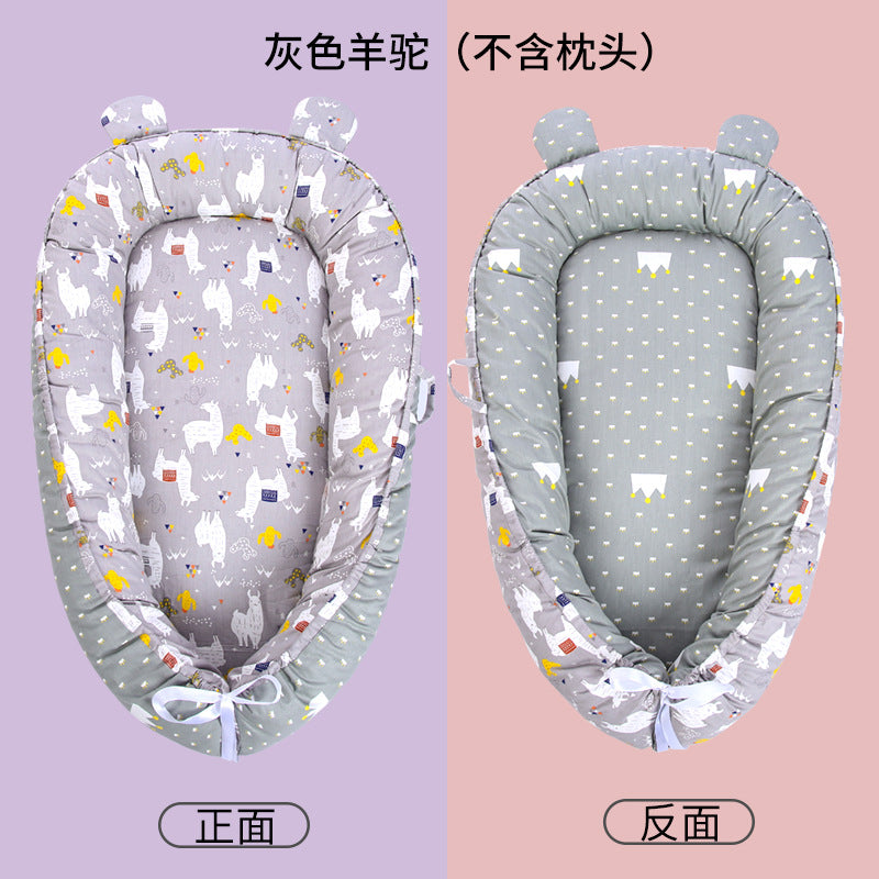 Baby Bed Bed Neonatal Bionic Sleeping Bed Safety Crib Baby's Anti-startling and Anti-pressure Sleeping Baby's Nest