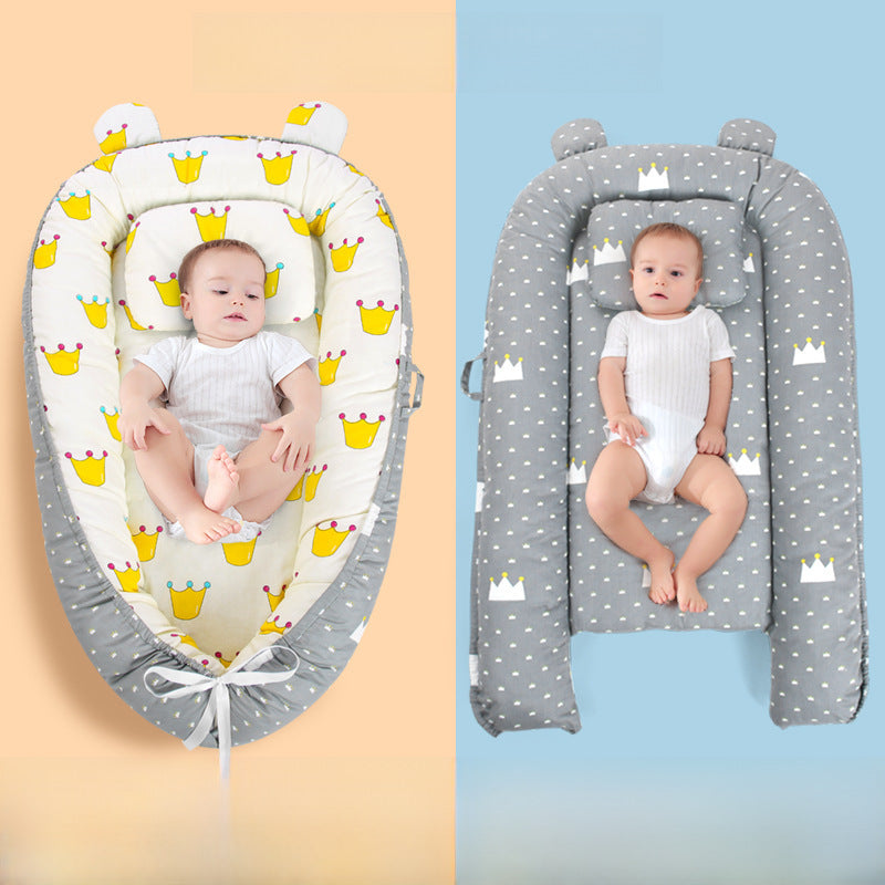 Baby Bed Bed Neonatal Bionic Sleeping Bed Safety Crib Baby's Anti-startling and Anti-pressure Sleeping Baby's Nest