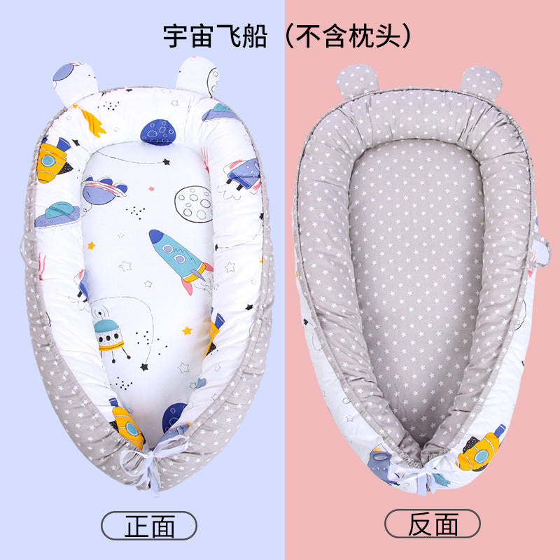 Baby Bed Bed Neonatal Bionic Sleeping Bed Safety Crib Baby's Anti-startling and Anti-pressure Sleeping Baby's Nest