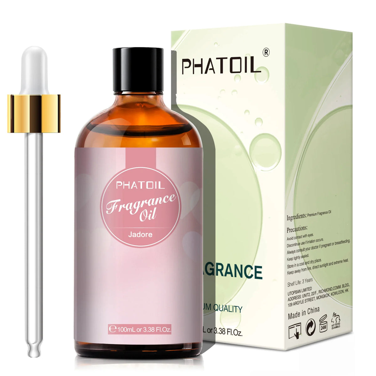 PHATOIL 100ml Flower Series Fragrance Oils For Diffuser Candle Making White Musk Bubble Gum Sea Breeze Baby Powder Aroma Oil