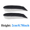 1/2 Pairs Ultralight Breathable Height Increase Half Insole Heel Heighten 2-5cm Height Increase Sport Cushion Unisex Shoe Pads