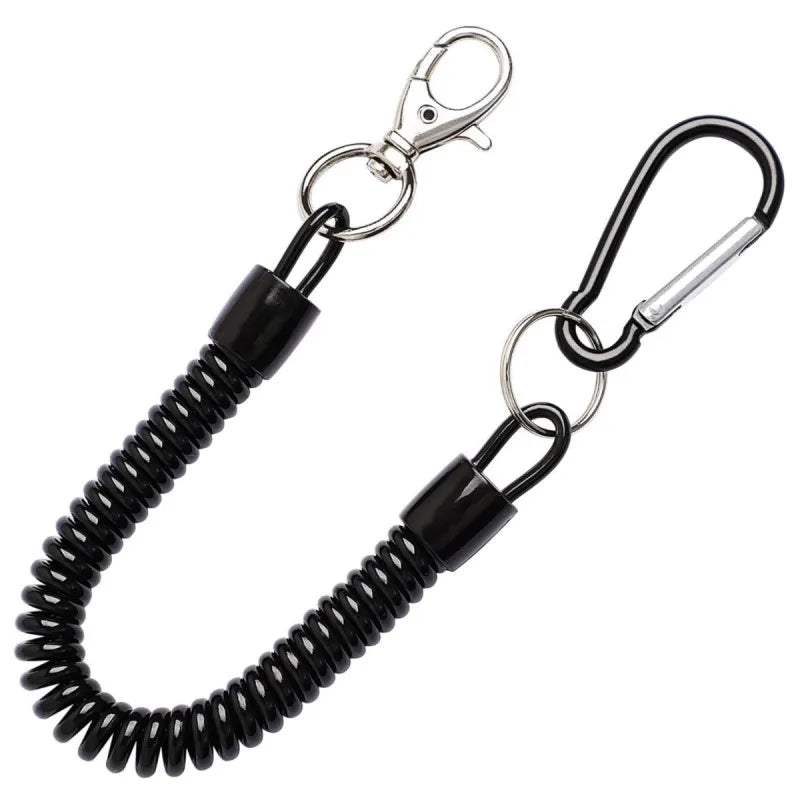 Scalable Spring Coil Keychain, Anti-theft And Anti Loss Elastic Rope, Suitable for Wallet Chains, Keys, And Mobile Phones