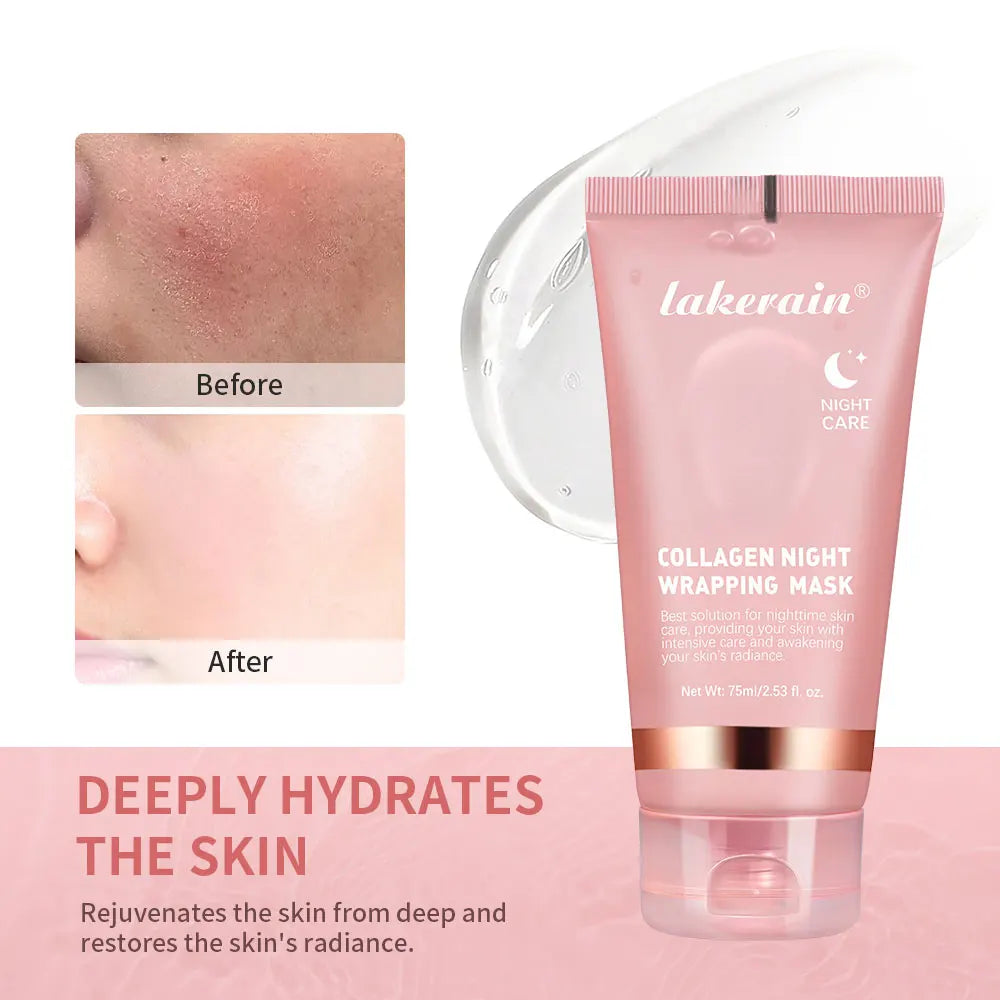 Skincare Koreans Originales Deep Collagen Mask Peel Off Mask Facial mask soluble collagen hydration tightening Night cream skin