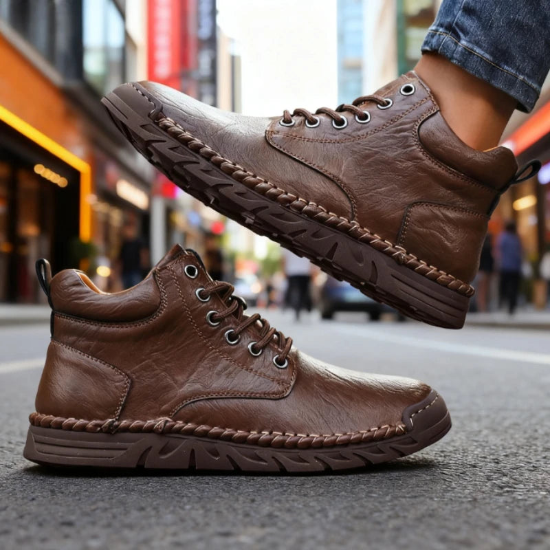 2025 Fall Fashion Women's Casual Shoes Simple Breathable Loafers Design Sneakers New Wpmen Ankle Boots Outdoor Motorcycle Boots