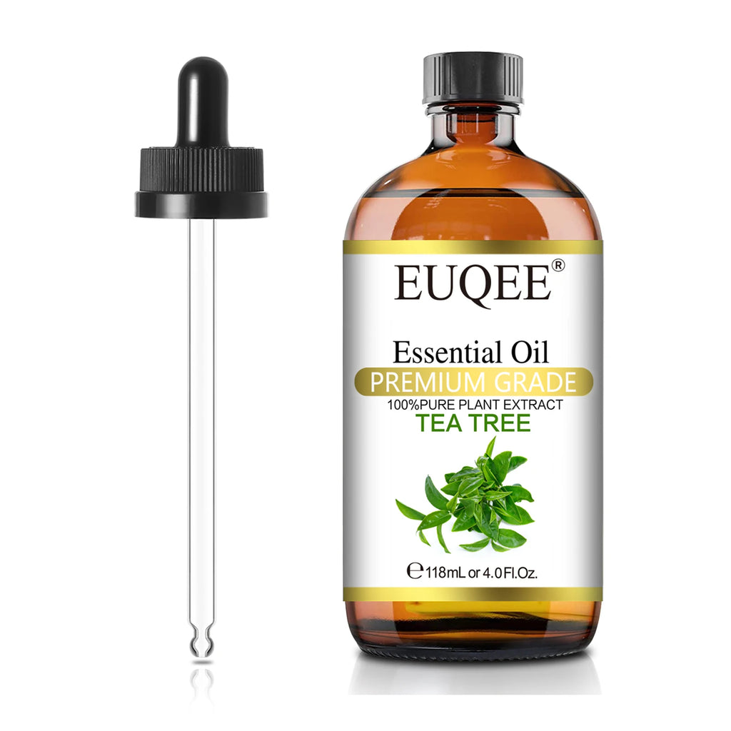 EUQEE 118ML Natural Essential Oil For Humidifier Diffuser Lemon Eucalyptus Helichrysum Copaiba Grapefruit Cedarwood Aroma Oils
