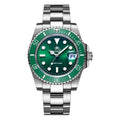 ADDIESDIVE Luxury Stainless Steel Quartz Watch For Men 20ATM Waterproof Date Clock Ceramic Bezel Sport Watches Relogio Masculino