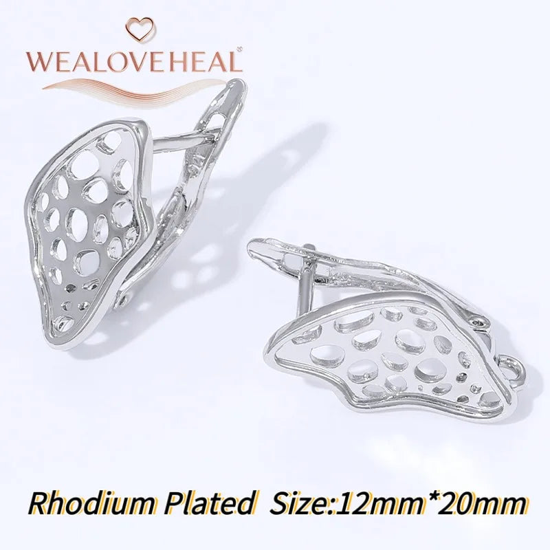 18K Gold Plated Brass Metal Leverback Earwire,Handmade DIY Earrings Findings Accessories, High Quality Heart Earring Hook Clasps