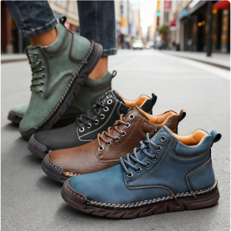 2025 Fall Fashion Women's Casual Shoes Simple Breathable Loafers Design Sneakers New Wpmen Ankle Boots Outdoor Motorcycle Boots