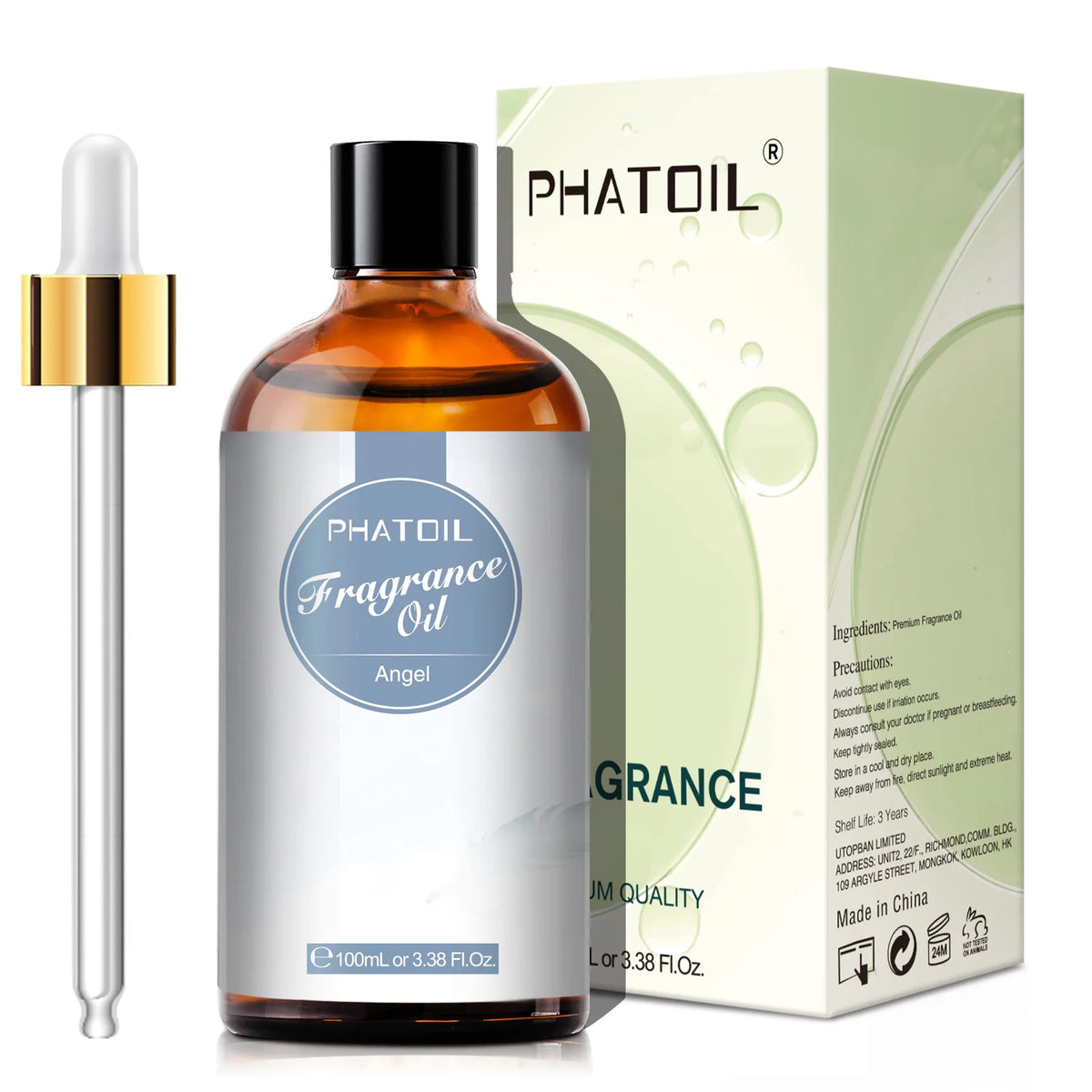 PHATOIL 100ml Flower Series Fragrance Oils For Diffuser Candle Making White Musk Bubble Gum Sea Breeze Baby Powder Aroma Oil