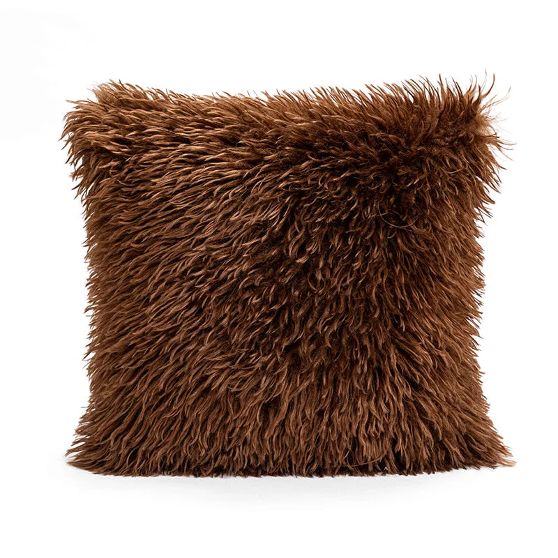 30x50/45x45CM Modern Minimalist Throw Pillow CoverNordic Brown Stamping Waist Cushion Cover Decor Home Decorative Pillowcase
