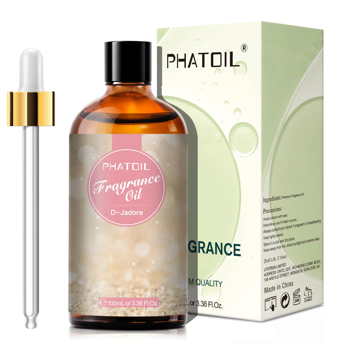 PHATOIL 100ml Flower Series Fragrance Oils For Diffuser Candle Making White Musk Bubble Gum Sea Breeze Baby Powder Aroma Oil