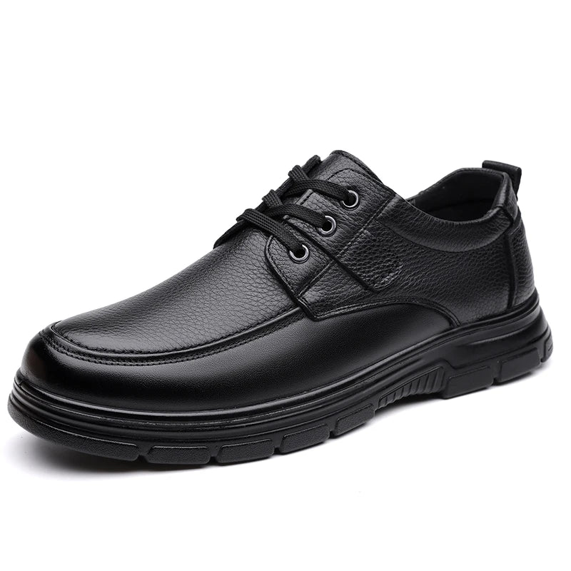 Retro Men Business Luxury Brand Loafers Breathable Slip on Italian Driving Shoes Genuine Leather Soft Soled Lace-up Leather Shoe