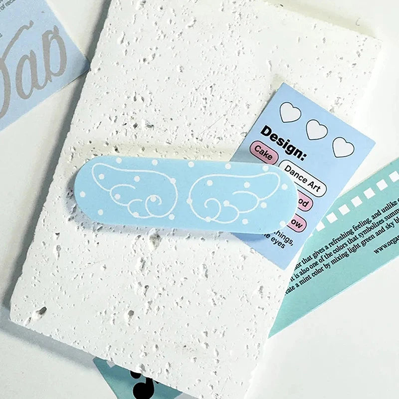 Cute Cartoon Angel Wings Y2K Personalized Band-aid Mobile Phone Holder Suitable For Mobile Phones And Mobile Phone Cases