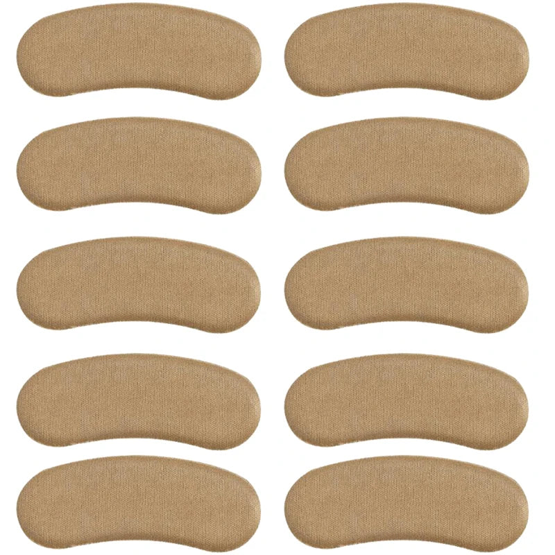 5Pairs Heel Insoles Patch Pain Relief Anti-wear Cushion Pad Feet Care Heel Protector Adhesive Back Sticker Shoes Insert Insole