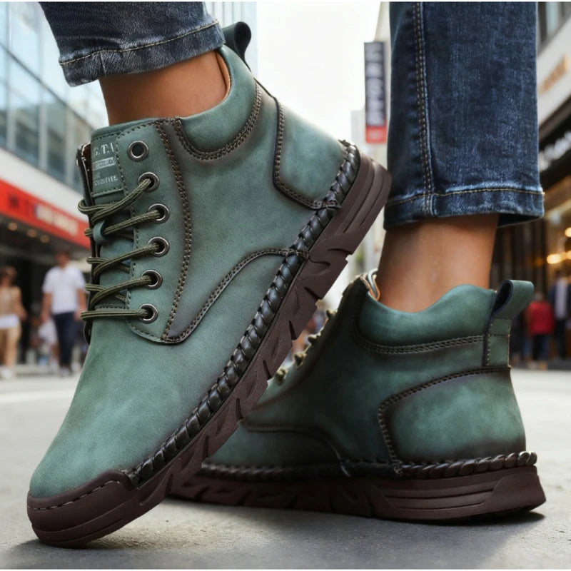2025 Fall Fashion Women's Casual Shoes Simple Breathable Loafers Design Sneakers New Wpmen Ankle Boots Outdoor Motorcycle Boots