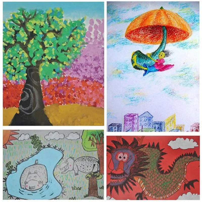 12-50Colors Japan Pentel Oil Pastels Color Paintings Fine Art Crayons Graffiti Eco-friendly Soft Crayons Art Supplies Stationery