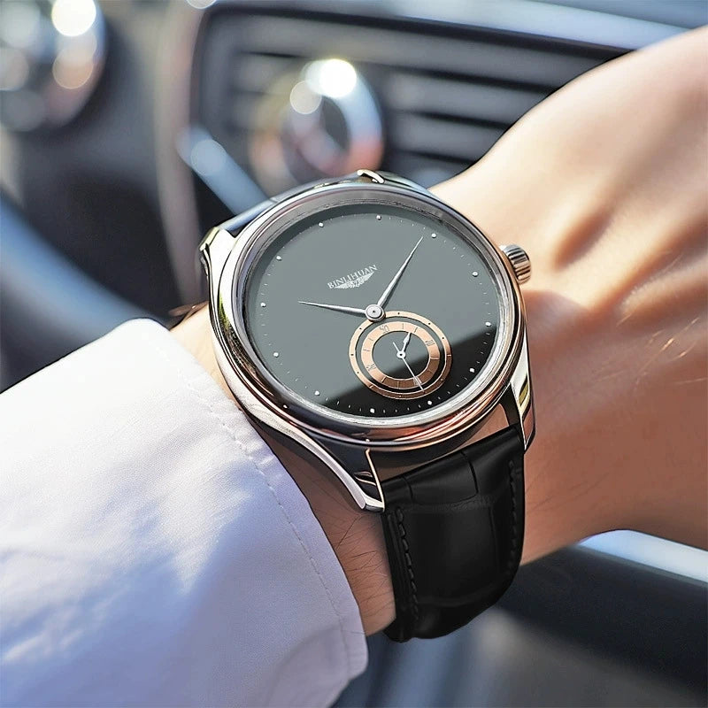 New Fashion Man Luxury Business Leather Watch Men Top Sports Casual Quartz Watches Male Clock Militray Wristwatches Reloj Hombre