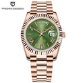 PAGANI DESIGN Enamel Dial 2025 New DD36 Men's Watches Silver Gold Luxury Automatic Watch Men Waterproof Mechanical Wristwatch