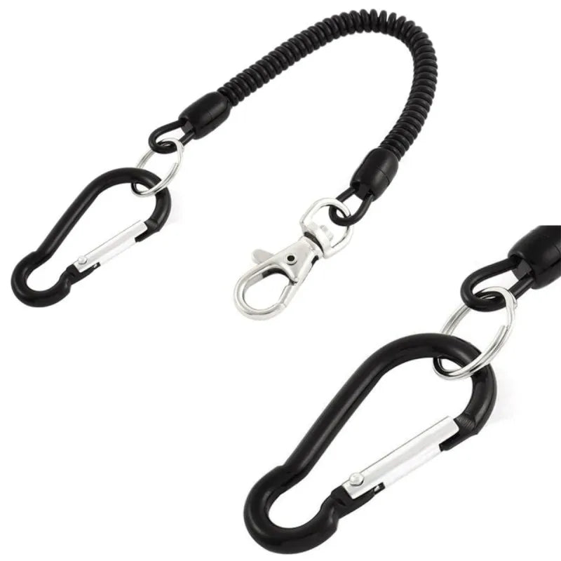 Scalable Spring Coil Keychain, Anti-theft And Anti Loss Elastic Rope, Suitable for Wallet Chains, Keys, And Mobile Phones