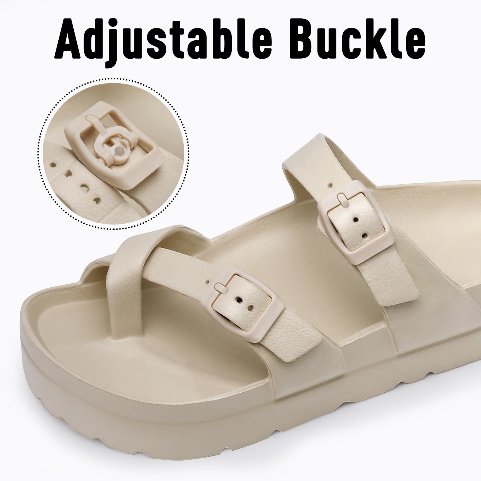KIDMI New Fashion Women Sandals Comfortable Women's Slippers High Quality EVA Women Flip-flops Nonslip Soft Integrated Slippers