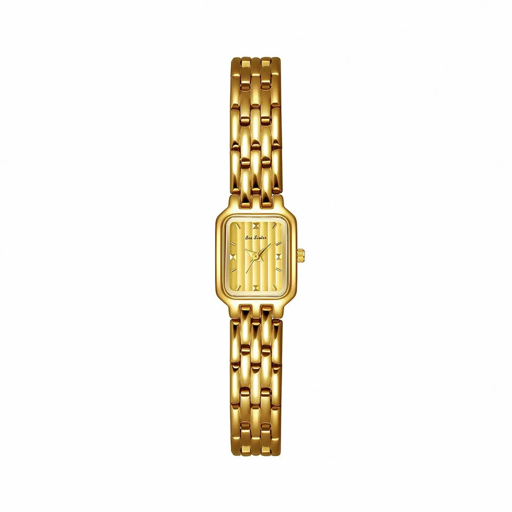 BS Bee Sister Watch Women Vintage 2025 Luxury Waterproof Fashionable Wristwatch Elegant Quartz Watches Woman Gifts