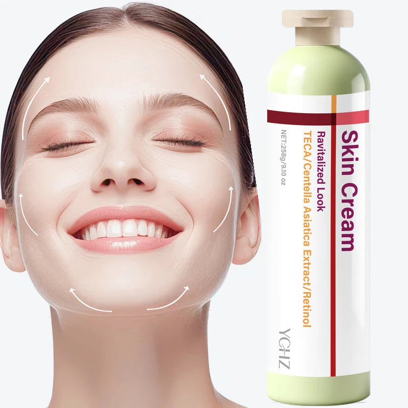 Centella Asiatica Retinol Skin Firming Cream - Refreshing and Non-Greasy Deeply Moisturizes Dry Skin, Brightens Complexion, Provides Long-Lasting Hydration, and Is an Ideal Choice as a Holiday Gift.