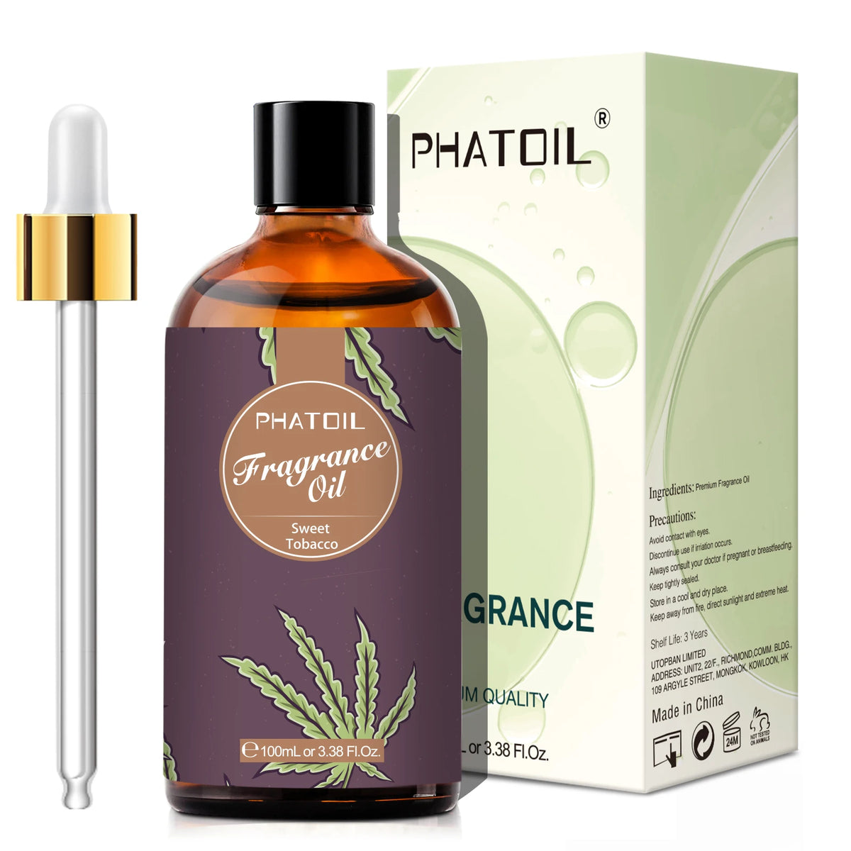 PHATOIL 100ml Flower Series Fragrance Oils For Diffuser Candle Making White Musk Bubble Gum Sea Breeze Baby Powder Aroma Oil