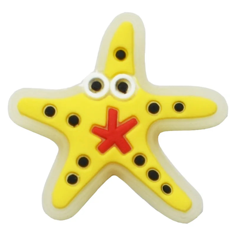 PVC glowing in dark  Shoe Decoration Buckle Charm Accessories 1pcs bling duck rubbit animal DIY Combination for clog DIY