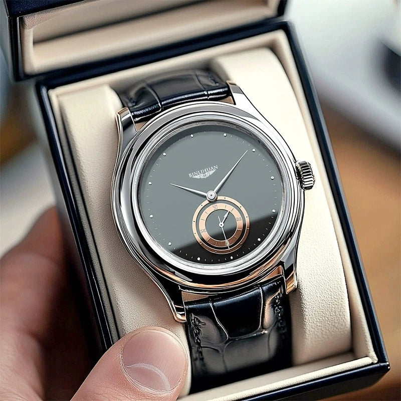 New Fashion Man Luxury Business Leather Watch Men Top Sports Casual Quartz Watches Male Clock Militray Wristwatches Reloj Hombre