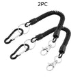 Scalable Spring Coil Keychain, Anti-theft And Anti Loss Elastic Rope, Suitable for Wallet Chains, Keys, And Mobile Phones