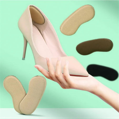 5Pairs Heel Insoles Patch Pain Relief Anti-wear Cushion Pad Feet Care Heel Protector Adhesive Back Sticker Shoes Insert Insole