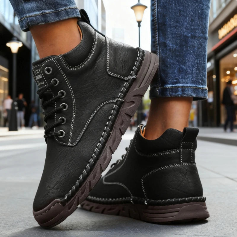 2025 Fall Fashion Women's Casual Shoes Simple Breathable Loafers Design Sneakers New Wpmen Ankle Boots Outdoor Motorcycle Boots