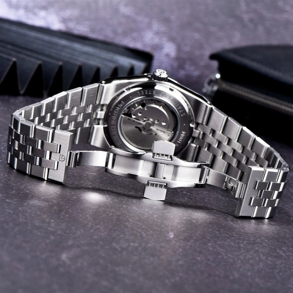 PAGANI DESIGN New Mechanical automatic Date Luxury Watch Sapphire Japan Movt Business Clock Stainless Steel Luminous Men watch