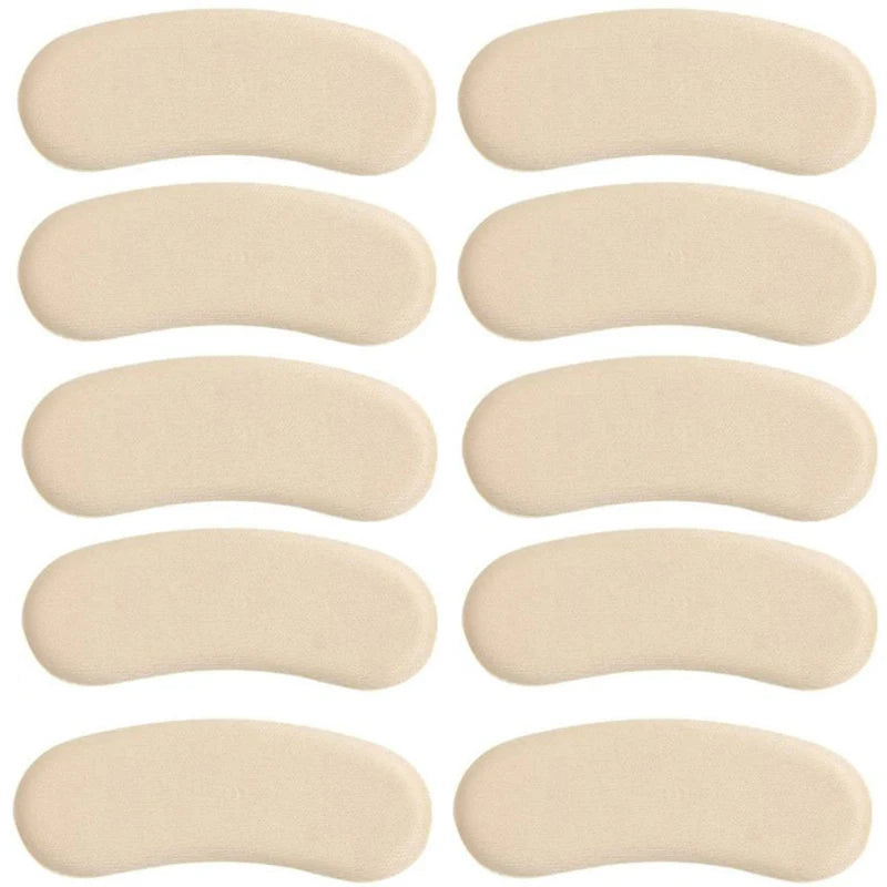 5Pairs Heel Insoles Patch Pain Relief Anti-wear Cushion Pad Feet Care Heel Protector Adhesive Back Sticker Shoes Insert Insole